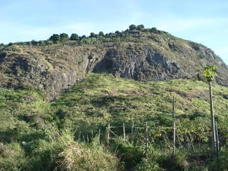 Figura 19. Perfil topográfico da escarpa cristalina estrutural entre os municípios Belém e Anadia.