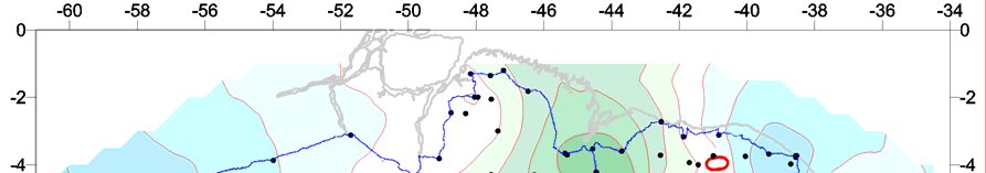 122 FIGURA 49 DIFERENÇAS (M) ENTRE