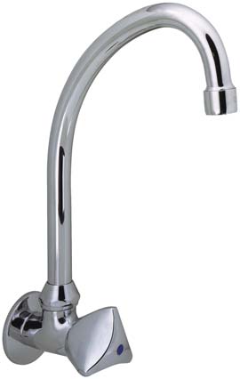 torneira de parede c/bica giratória superior e emulsor (torneira de bar) oliva 1 oliva 1 wall tap w/swivel spout manípulo