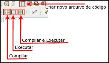 Como já indicado antes, estes três comandos possuem ícones de acesso rápido na barra de ferramentas (veja a figura 2.6). Figura 2.