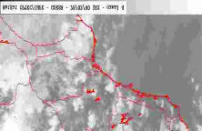 Essas formações intensificaram-se principalmente no setor leste do estado, inclusive em todo o Vale do Paraíba [Figuras 2(b) e 2(c)], onde as chuvas foram bem intensas.