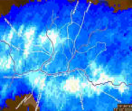 Grande São Paulo obtidas pelo radar Doppler de SJC, num raio