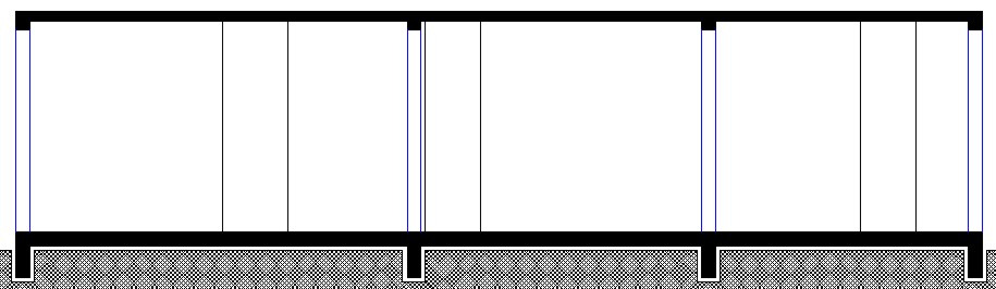 k) Hachure a laje do teto; l) Desenhe o quadro que representa a porta (altura: