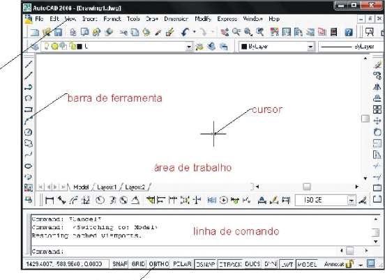 INTRODUÇÃO O objetivo desta apostila é ensinar de forma simples, objetiva e didática, os recursos do AUTOCAD para projetar em duas dimensões.