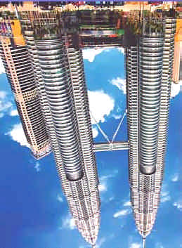 Petronas Tower/Malásia Centro Empresarial Nações Unidas Localizado na Malásia;