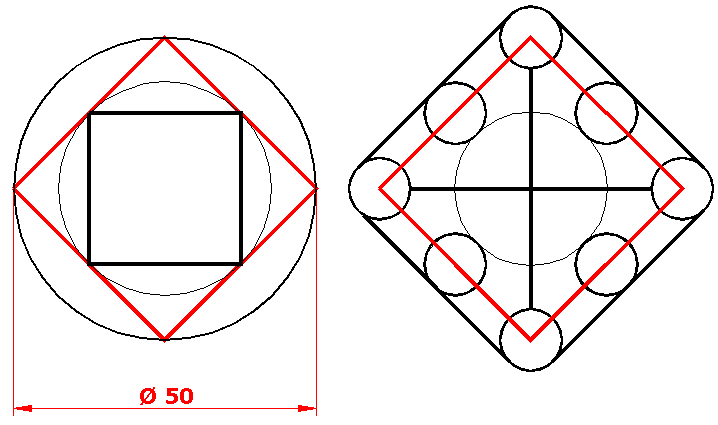 Quando se clica na barra de Status Osnap, caso não haja nenhuma seleção já pré-setada, o AutoCAD automaticamente abre a caixa de diálogo Osnap Settings, vista anteriormente.