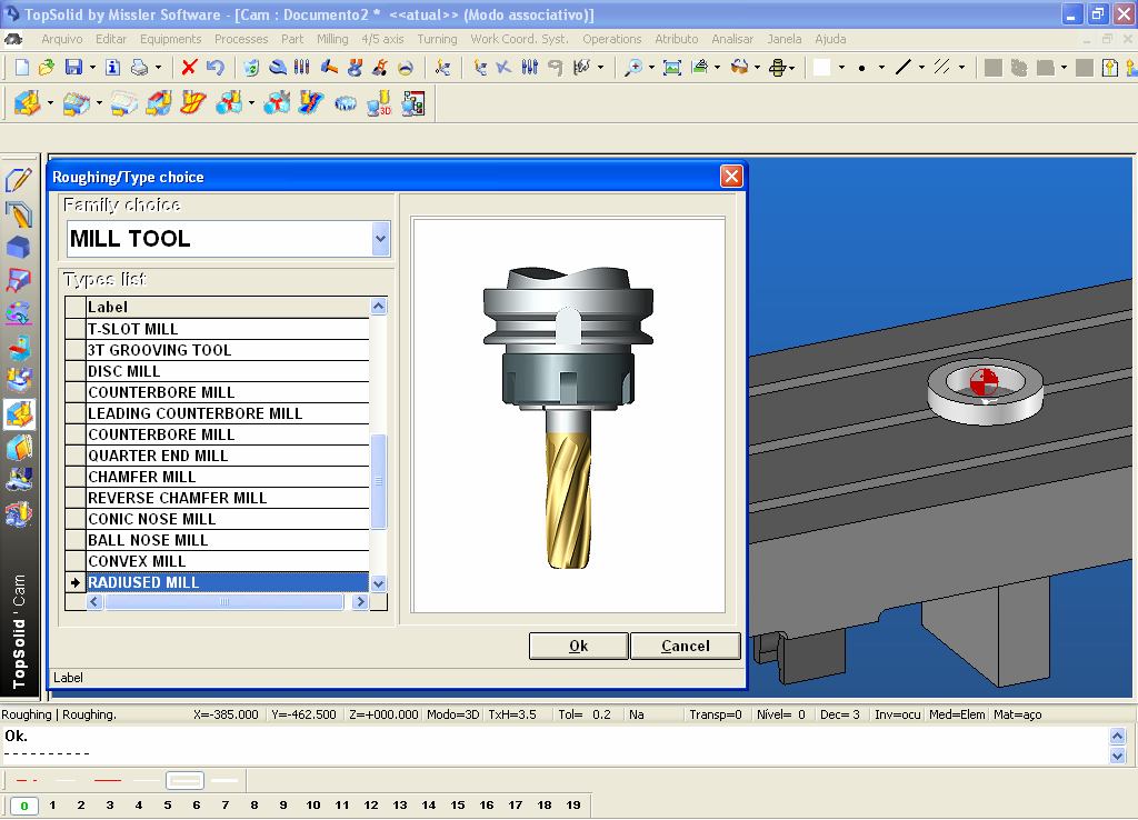 10 CAD/CAM, NX-CAM, Shop Floor CAM, CNC Programmer COM, Work NC CAM/CAD, MasterCAM e Powermill CAM.