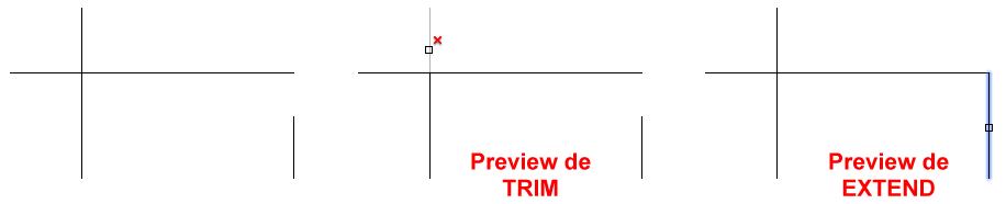 Previsão de comandos de edição Para além da previsão de aplicação nos comandos FILLET e CHAMFER (versão 2013) e OFFSET (versão 2014), esta versão efetua também a previsão dos comandos