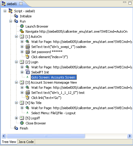 Siebel Testing in ATS Siebel