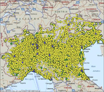 GIS Solutions GIS e Normalização Geocall utiliza cartografia vetorial padrão de mercado para obter informações unívocas de cidades, localidades, endereços em geral e fornece um sistema automático de