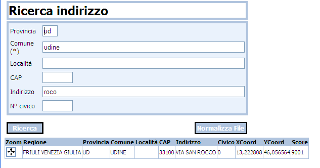 Certificação de endereços: certificação dos endereços não normalizados Geo-localização: recebe os dados relativos a um endereço certificado e devolve as coordenadas geográficas correspondentes