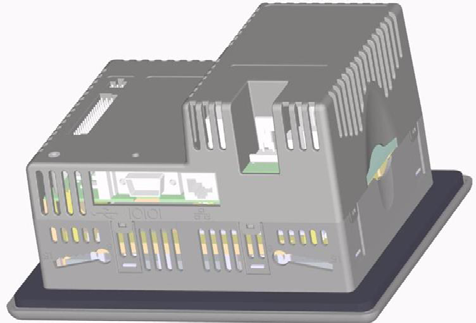 Características gerais Capítulo 1 Unidades de configuração base A unidade de configuração base dos terminais 400 e 600 está disponível em duas versões.