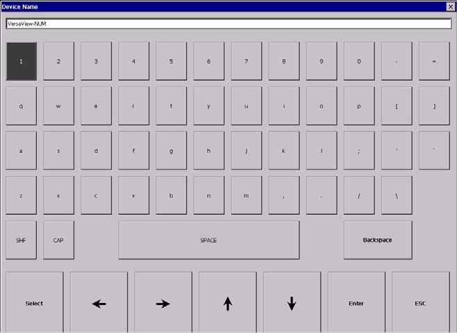 Capítulo 4 Modo de configuração Inserir ou editar dados Muitas telas possuem botões que acessam campos nos quais você deve inserir ou editar dados.