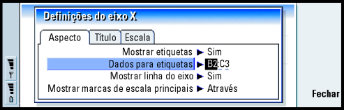 223 Office Figura 81 5 Prima Fechar para confirmar as alterações ou Esc para anulá-las. Nota: só pode seleccionar um objecto de cada vez.