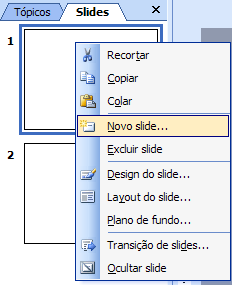 2 3 Painel de anotações: Local para digitar anotações que poderão ser usadas durante a apresentação (3). Essa área pode ser alterada, bastando arrastar as bordas.