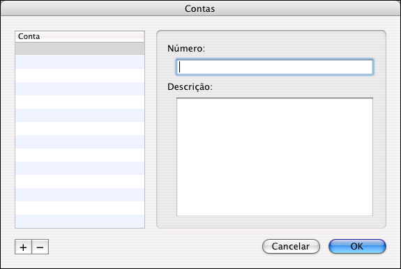 RECURSOS AVANÇADOS DO SPLASH RPX-ii 42 Contas Utilize o recurso Contas para configurar as contas de impressão que devem ser usadas com o Acesso seguro.