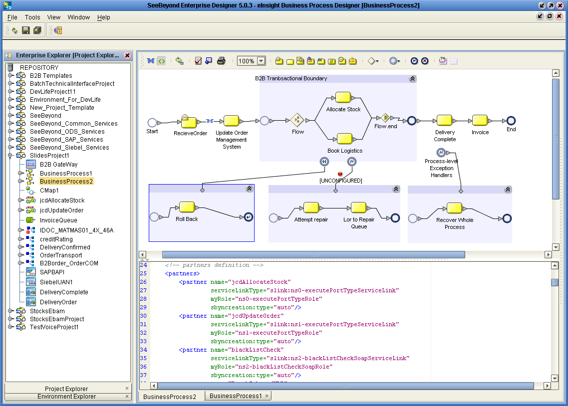 einsight BPM Engine Modelar Processos de Negócio e Orquestrar Web Services Orquestração Abstraction Layer Web services externos Serviços WSDL (egate) Mapeamento gráfico de serviços Gerado por