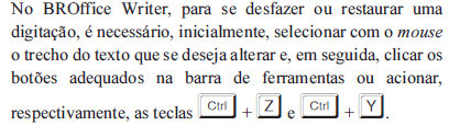 86. ( ) No Linux, arquivos com terminações diferentes, indicando terem sido gerados por programas diferentes, devem ser armazenados em diretórios específicos e distintos. 87.