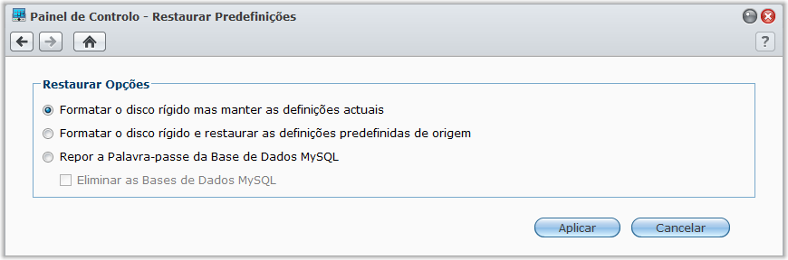 Índice de Ficheiros Multimédia para Aplicações Guia do Utilizador da Synology RackStation Aceda a Menu Principal > Painel de Controlo > Serviço de Indexação Multimédia para que o Serviço de Indexação