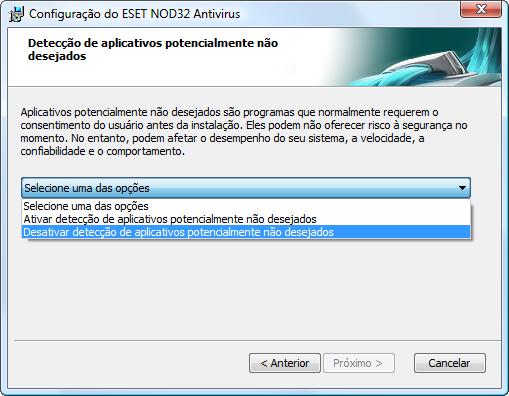 2. Instalação Após a compra, o instalador do ESET NOD32 Antivírus pode ser obtido através de download no site da ESET como um pacote.msi.