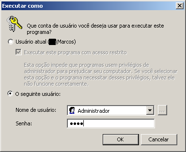 Instale o programa. Caso o instalador ofereça uma opção para criar atalhos para o usuário atual ou todos os usuários, escolha última opção.