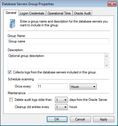 Screenshot 60: Grupo de banco de dados Oracle - Guia geral 4.