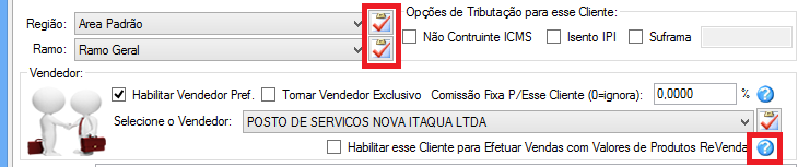 Excluir: Como o próprio nome sugere, este botão vai excluir o atual registro ou movimento.