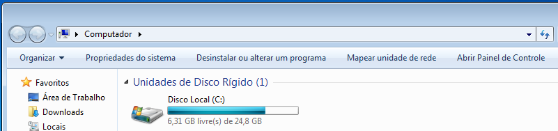 7. Configurar o HiDrive como disco duro Transferir arquivos muito grandes No HiDrive existe a opção de integrar a conta de usuário como disco duro de rede local do computador.