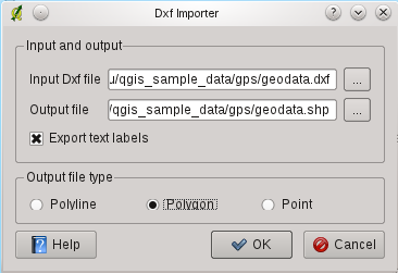 Figura 19.4: DB Manager dialog added to the QGIS canvas with the context menu. If connected to a database, the main window of the DB Manager offers three tabs.