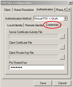 19 Na sub-aba Remote Identity deixe as configurações conforme a