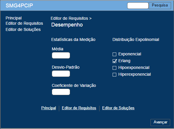 6.3. GERADOR DE MODELOS 136 desempenho validado será usado para concepção de cenários de desempenho e custo. Figura 6.