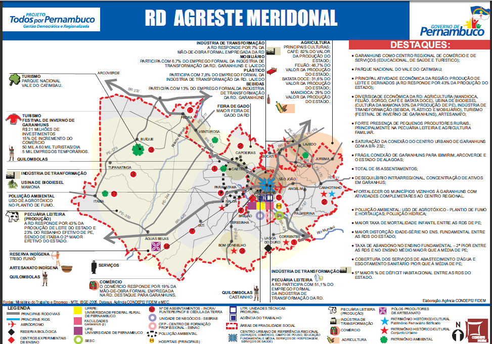 São José, Terezinha, Tupanatinga e Venturosa. Que juntas somam uma população de mais de 561.940 habitantes e apresenta um IDH de 0,598. 4.2.3.