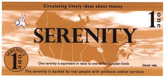 A moeda, não escorada e financiada apenas pelas contribuições dos membros aderentes, tem uma equivalência informal para o Dólar canadiano, conforme aliás expresso nas suas cédulas.