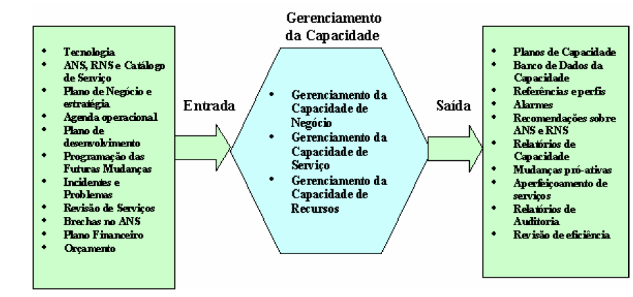 17 Capacidade de Recursos, que é responsável pelo gerenciamento de componentes individuais dentro da infraestrutura.