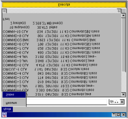 206 Figura XX.XX Aparência da aplicação para execução de comandos MS-DOS com barra de menus.