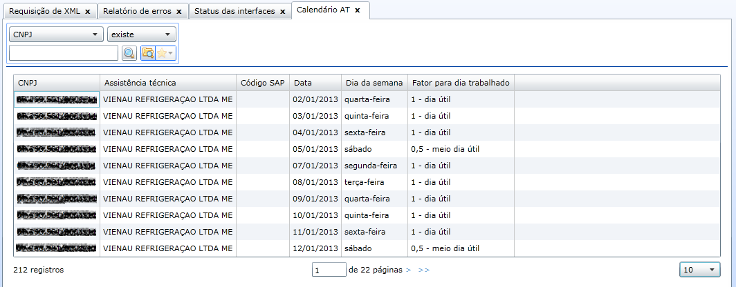 38 Através dos dados recebidos na interface do Portal de Ferramentas a Whirlpool pode tomar decisões estratégicas como a recompra de peças sem giro de uma assistência técnica autorizada com o intuito