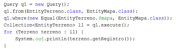 56 3. ObInject Query Language atributos presentes nas classes de empacotamento Entity. A figura 3.