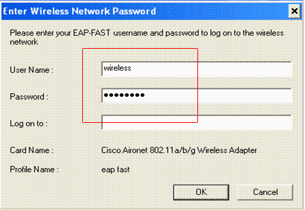 Verificação do Provisionamento In-Band Execute estes passos para verificar se a sua configuração de EAP-FAST está funcionando corretamente: 1.