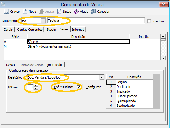 Depois de concretizar estes passos, quando se escolhe a opção para imprimir, aparece a janela de pré-visualização do documento.