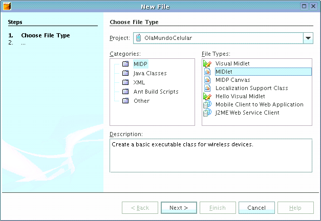 Exemplo: OlaMundo no NetBeans