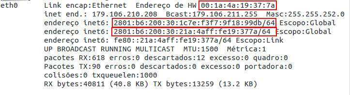 Questões de Rastreabilidade SLAAC + RFC 4149 (Privacy