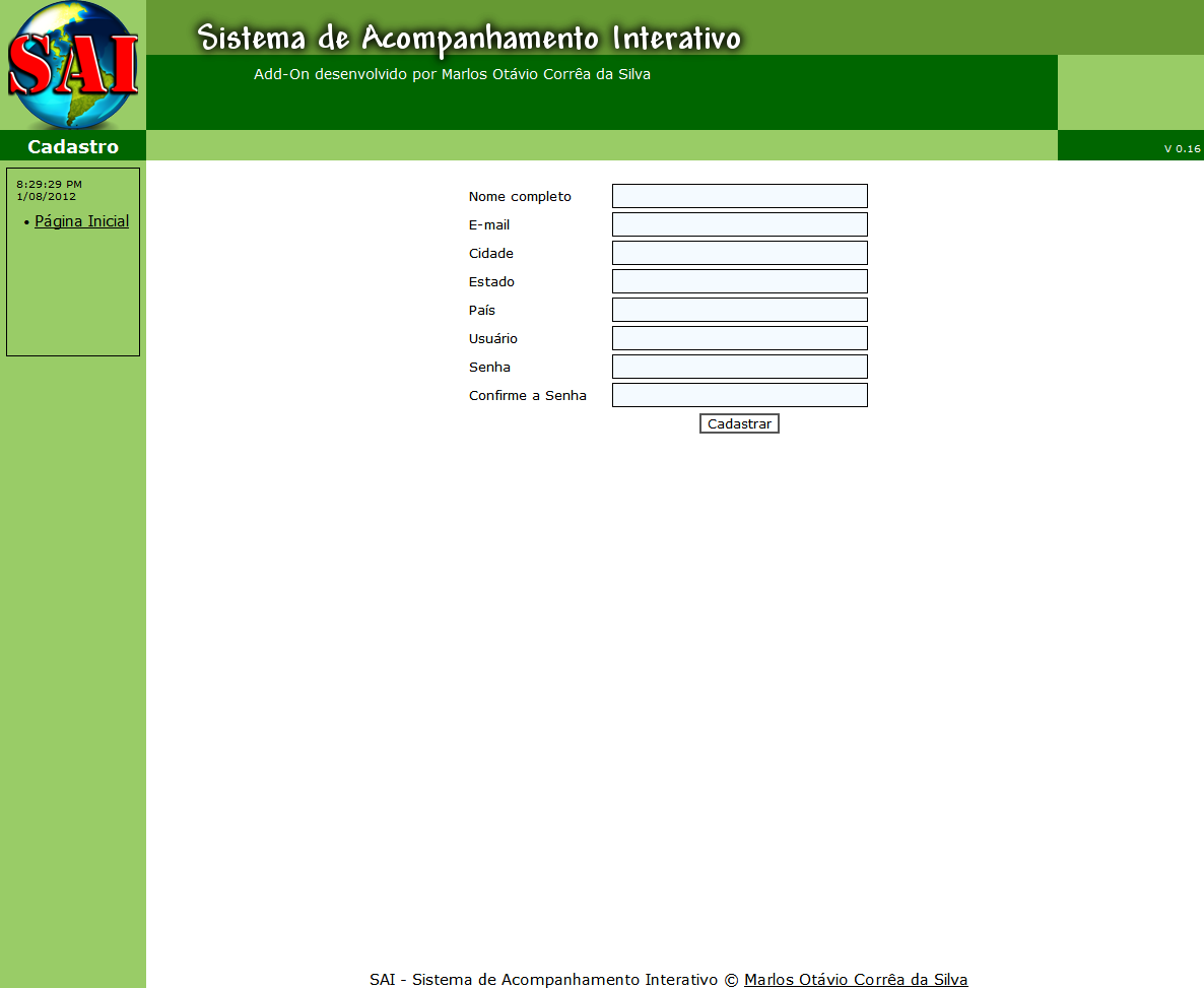 Capítulo 6 - Resultados 6 IMPLEMENTAÇÃO O projeto teve início na instalação e configuração do servidor com o sistema web (Apache) e o banco de dados (MySQL).