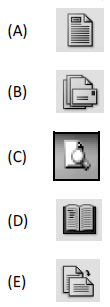 janela de juda e Suporte do Windows, ele deve pressiona a tecla () F1. () F2. () F7. () F10. () F11. 25) No Windows xplorer, um usuário executou os procedimentos listados a seguir. I.