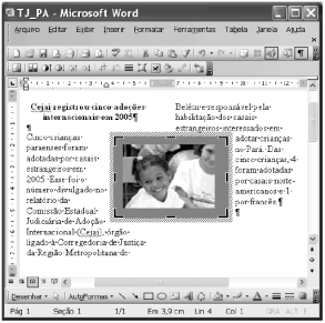 Caso se deseje abrir documento do Word armazenado em disquete ou no disco rígido do computador em uso, é possível fazê-lo por meio de opção encontrada no menu. 27.