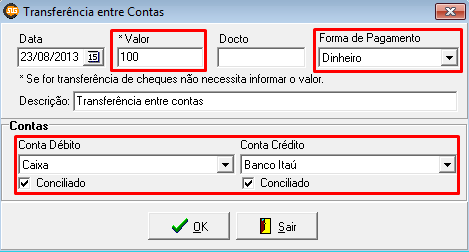 Na área superior são feitos os filtros de seleção dos títulos para baixar. Para selecionar os títulos, clique na coluna baixar. Os títulos sairão desta tela e irão para a aba Baixar.