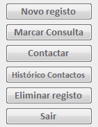 ANEXOS Clientes Potenciais Abre este ecrã Operações com Potenciais Clientes : A primeira funcionalidade deste ecrã é a pesquisa de dados pessoais por potencial cliente, basta para isso seleccionar o