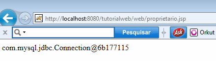 <%@page import="br.com.tutorial.*,java.sql.*" %> Essa é a forma de fazer a importação dos pacotes para uma página JSP.