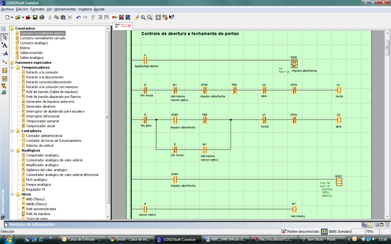 62 5 DESCRIÇÃO DE FUNCIONAMENTO DAS AUTOMATIZAÇÕES PROPOSTAS O software será desenvolvido utilizando o programa da Siemens, LOGO!Soft Comfort o qual hoje se encontra em sua versão 6.0.