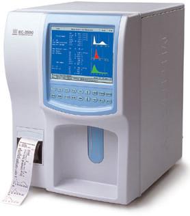 Avaliações hematológicas e bioquímicas Proteção e Segurança Hematológicas Número de leucócitos/mm 3 Níveis de hemoglobina Contagem de plaquetas Auto Hematology Analyzer BC-2800Vet Contagem