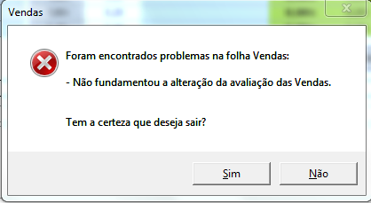 e.3. Em simultâneo e com base nos valores registados (justificados ou não) são calculadas automaticamente os valores respeitantes às colunas Vendas Reais e Vendas Rectificadas.